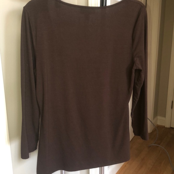 🔥LOFT Scoop Neck Pullover Top (G-10) - Picture 5 of 6